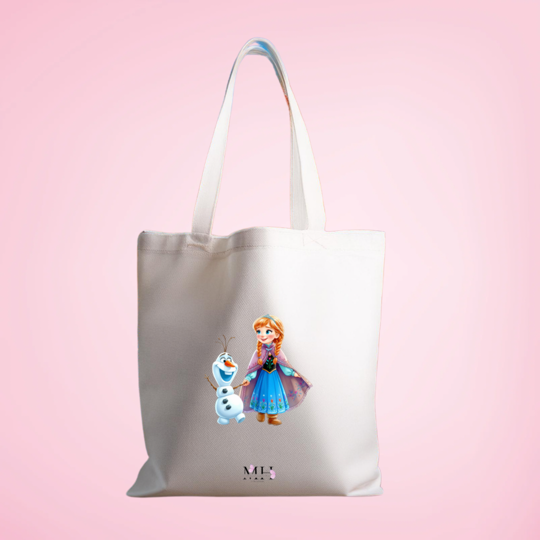 Totebag Ana e Olaf