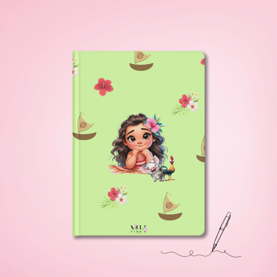 Caderno de notas Baby Moana