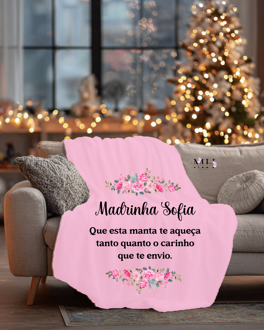 Manta Quente Personalizada- MH
