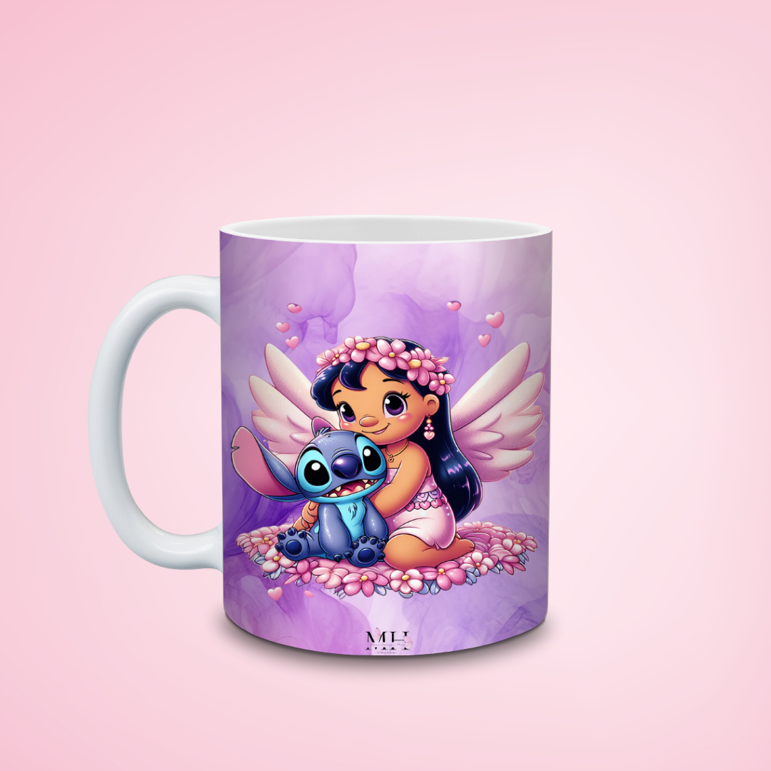 Caneca Lilo e Stitch