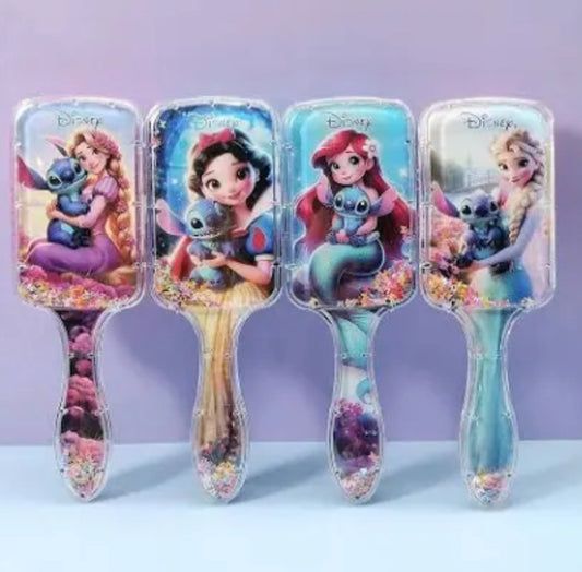Escovas de Cabelo Princesas e Stitch- MH