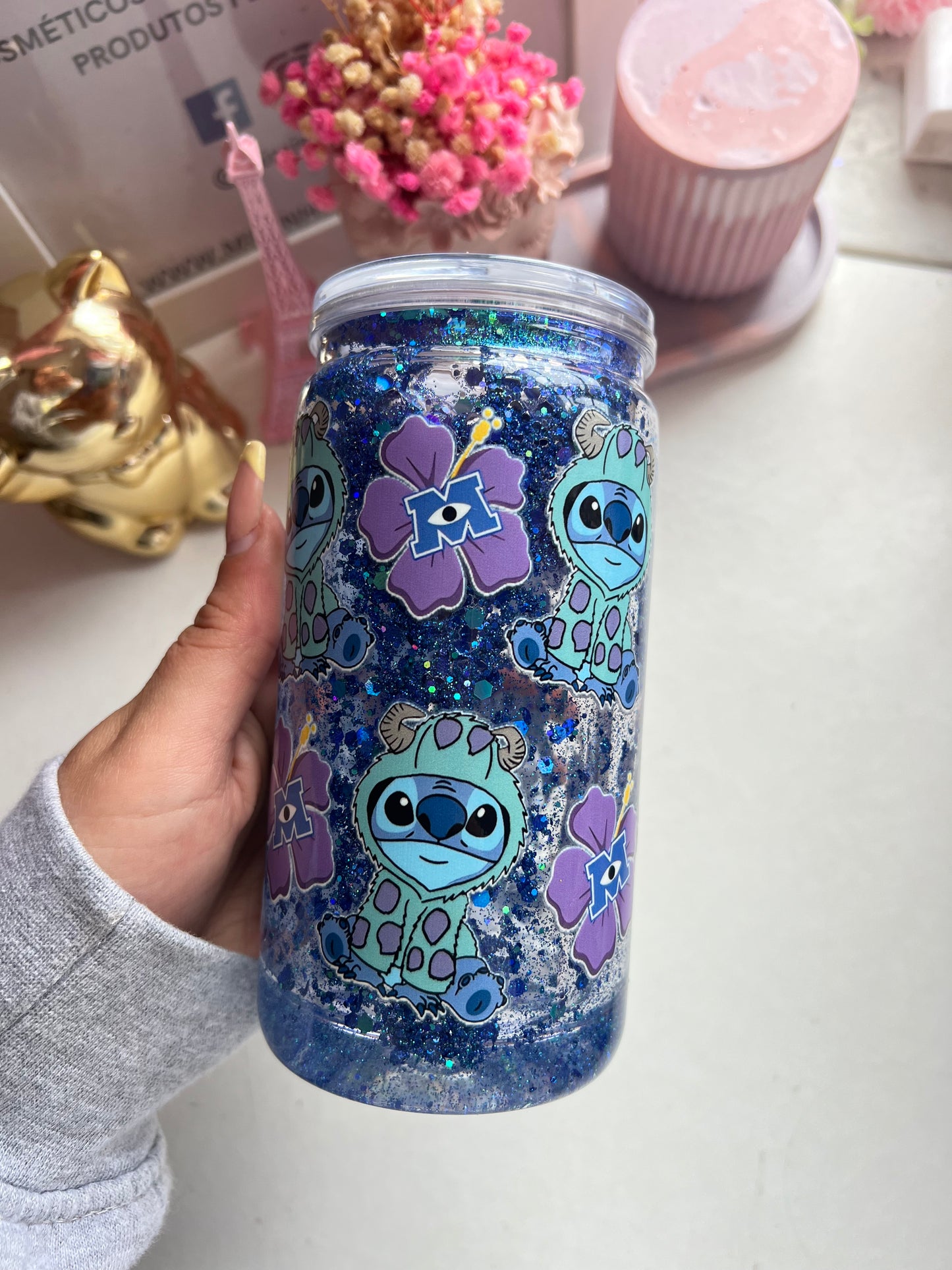 Copo Glitter Stitch- MH