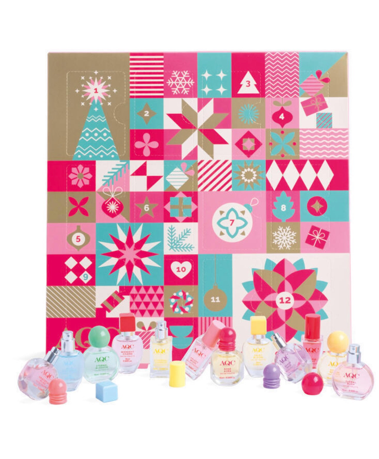 Calendário do Advento 12 Dias de Perfumes- AQC