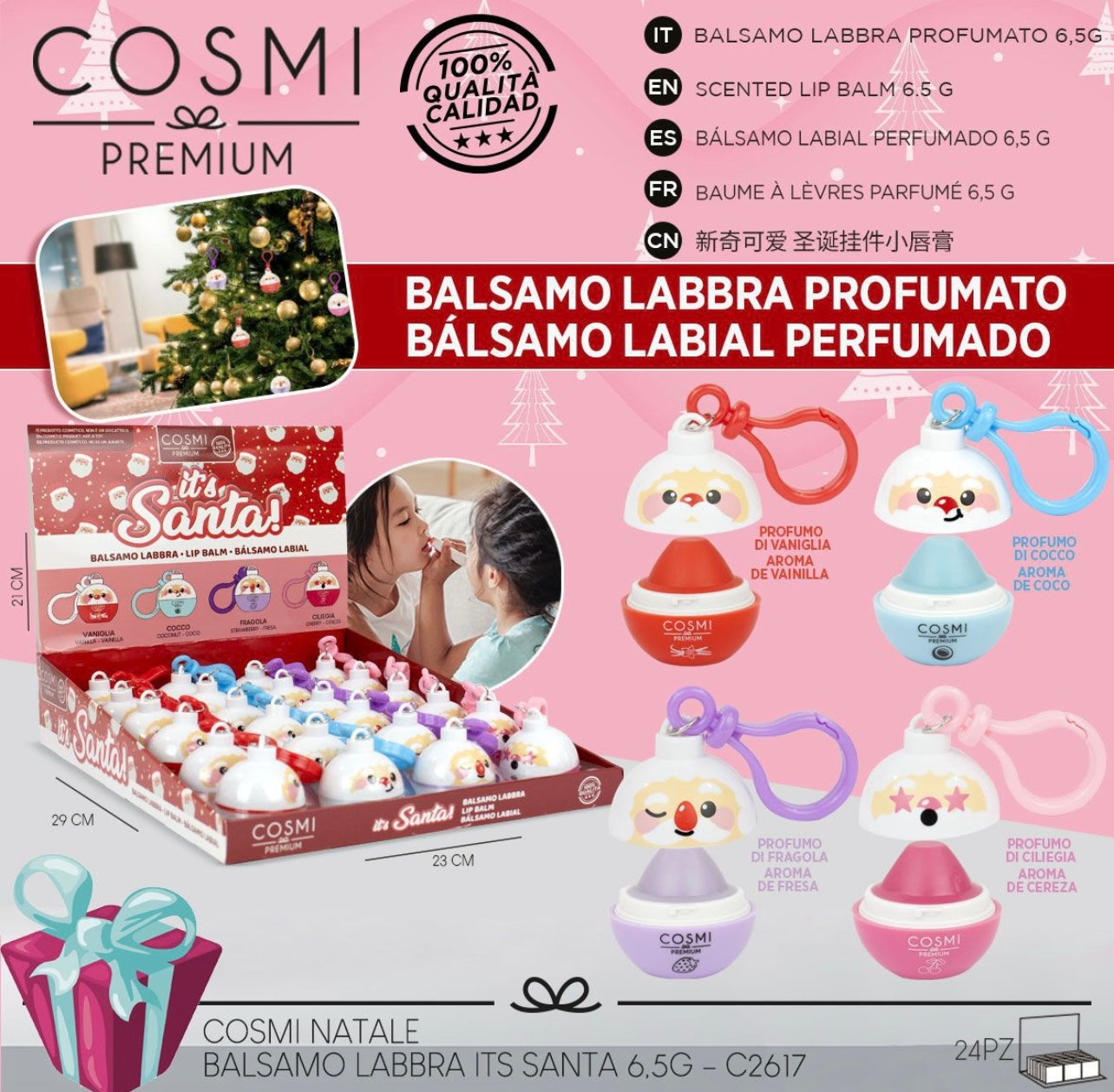 Bálsamo Hidratante de Natal- Cosmi