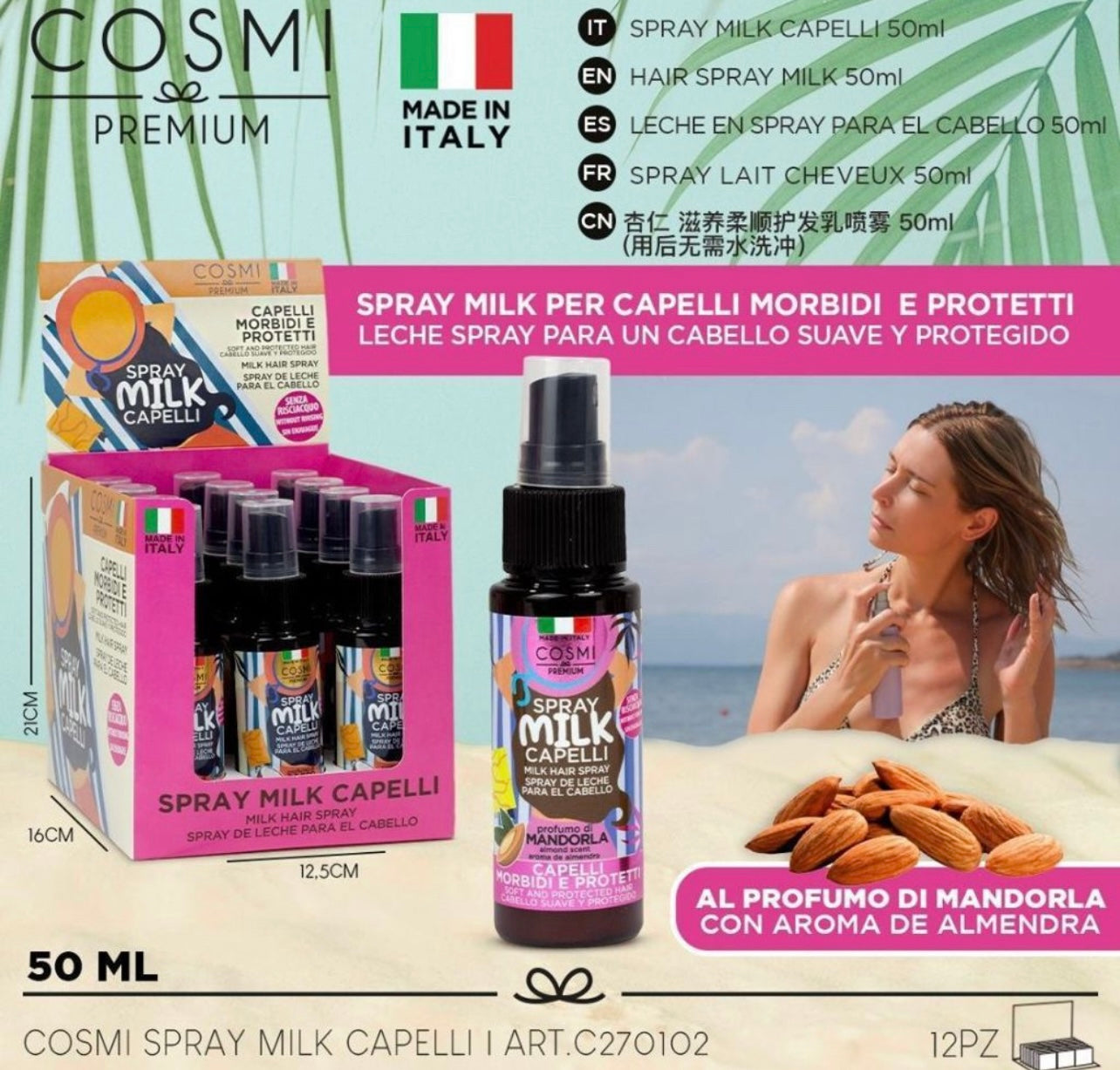 Perfume de cabelo Tropical- Cosmi