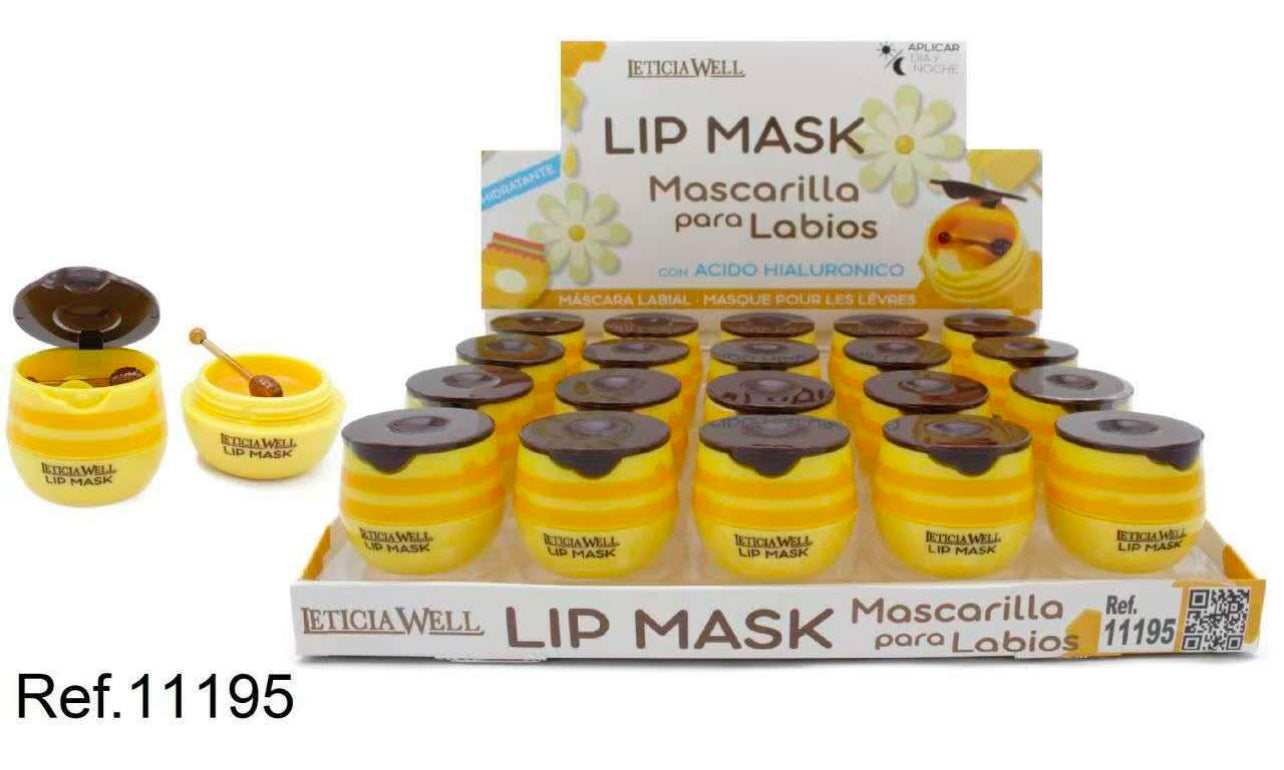 LipMask Ácido Hialurônico e Mel - Letícia Well