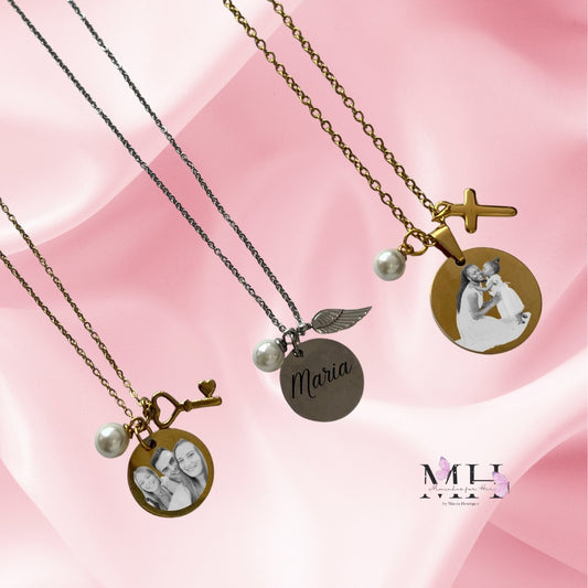 Colar Medalha da Sorte- MH