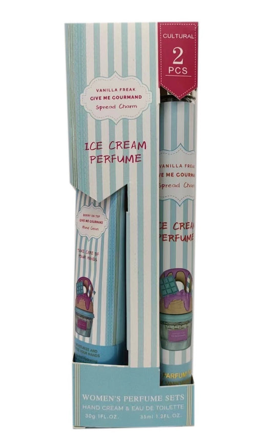 Perfume 35ml + Creme árabe Ice Cream Vanilla- MH