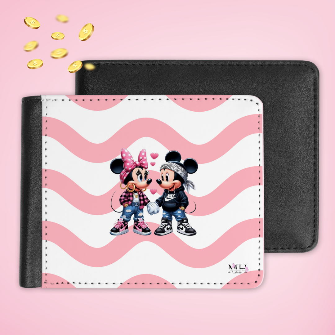 Carteira Pogue Mickey e Minnie