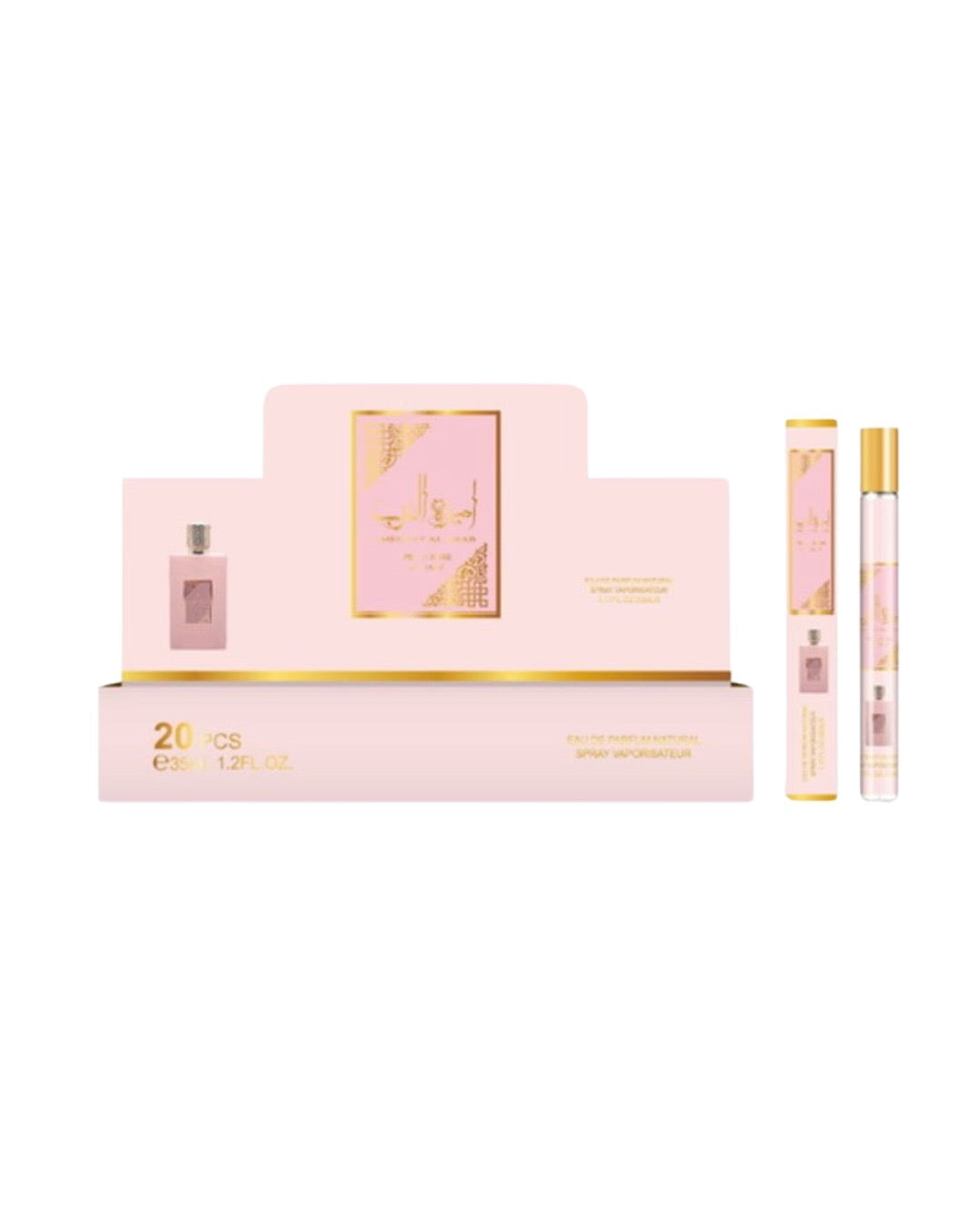 Mini- Perfume de 35ml Ameerat ao Arab Rosa