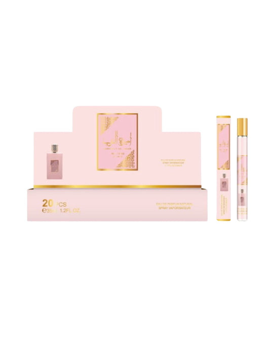 Mini- Perfume de 35ml Ameerat ao Arab Rosa
