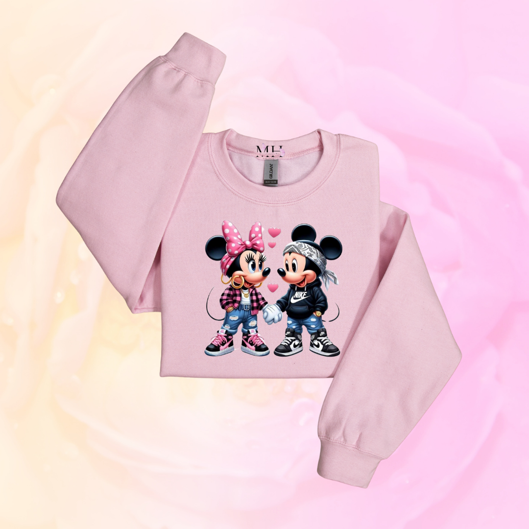 Sweat Baby Minnie e Mickey