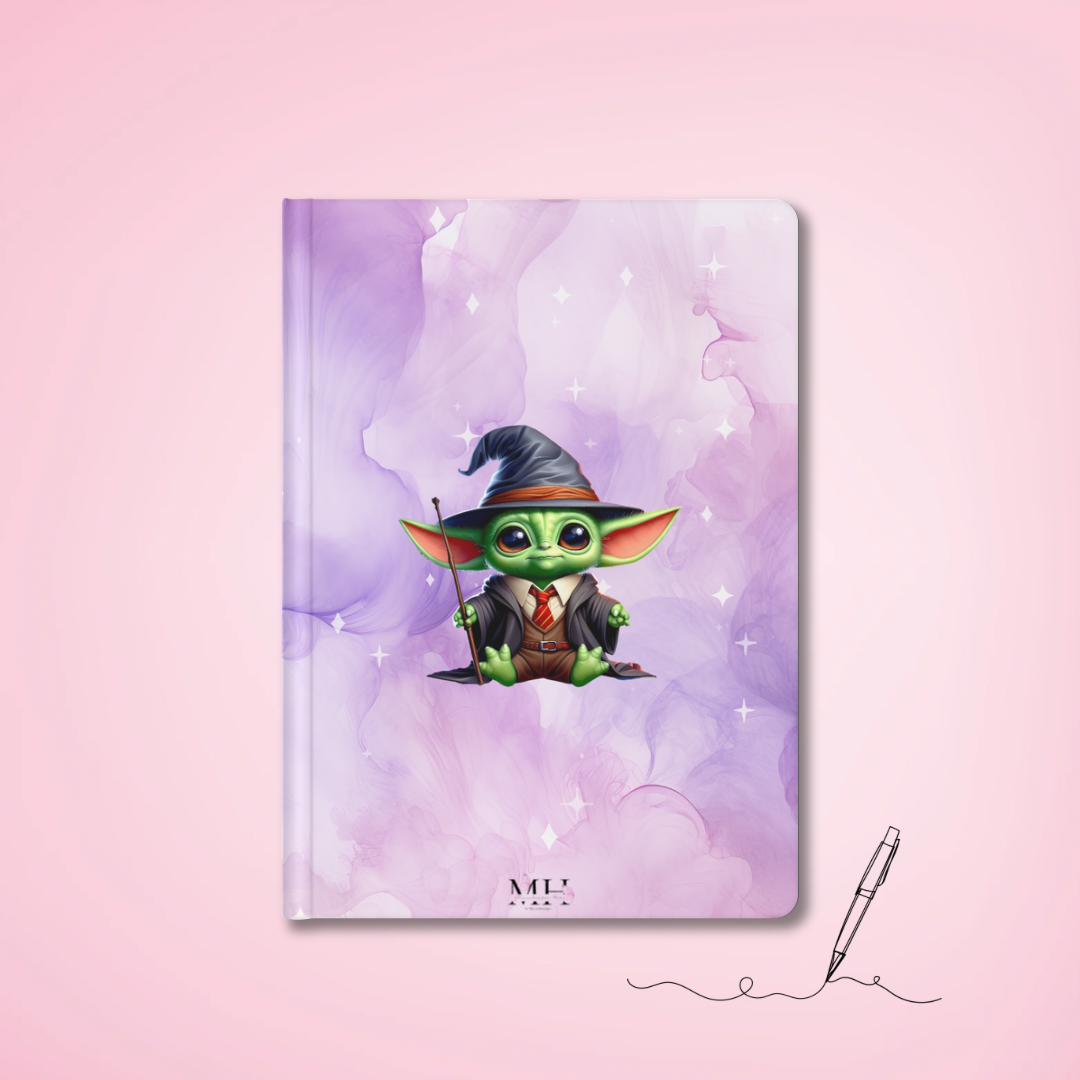 Caderno de notas Baby Yoda