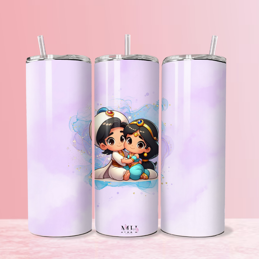 Tumbler 900ml Jasmine e Alladin