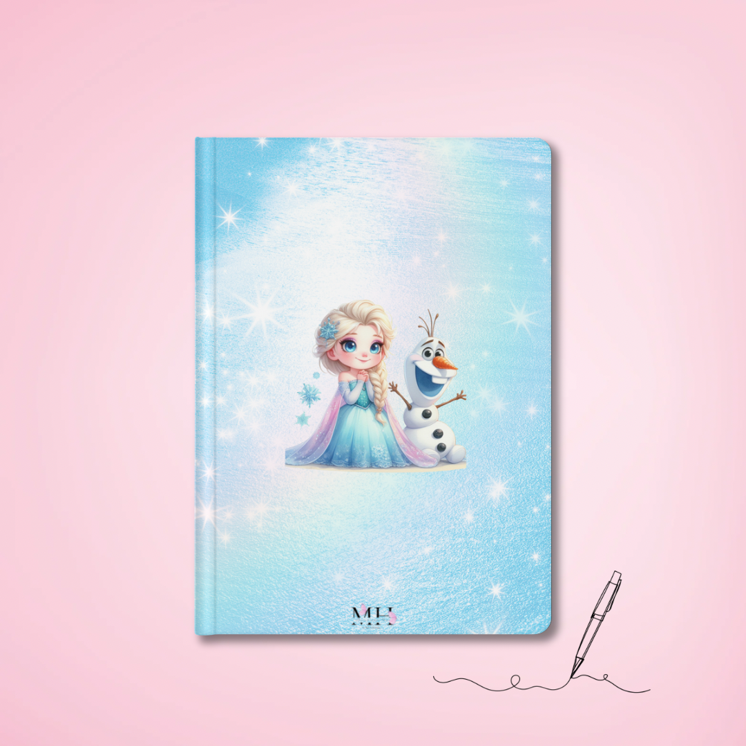 Caderno de notas Baby Elsa