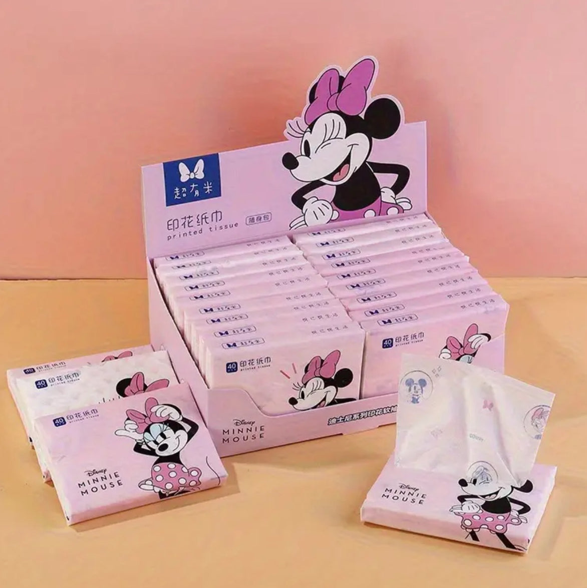 Lenços de papel Minnie Mouse- MH