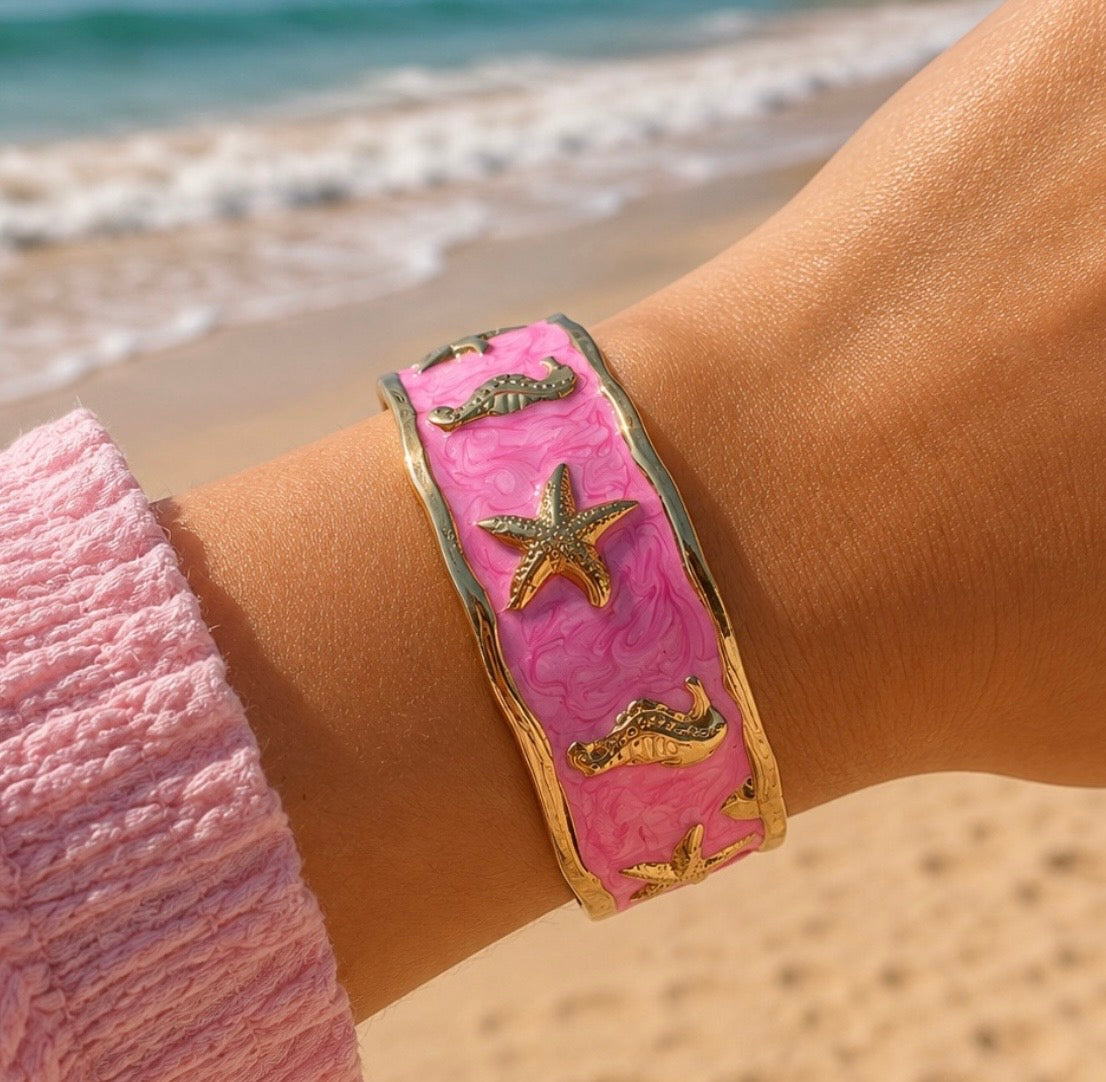 Bracelete Ondina Rosa Forte- MH