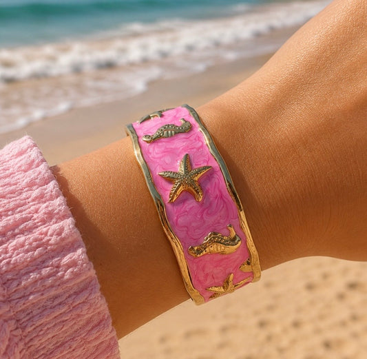 Bracelete Ondina Rosa Forte- MH