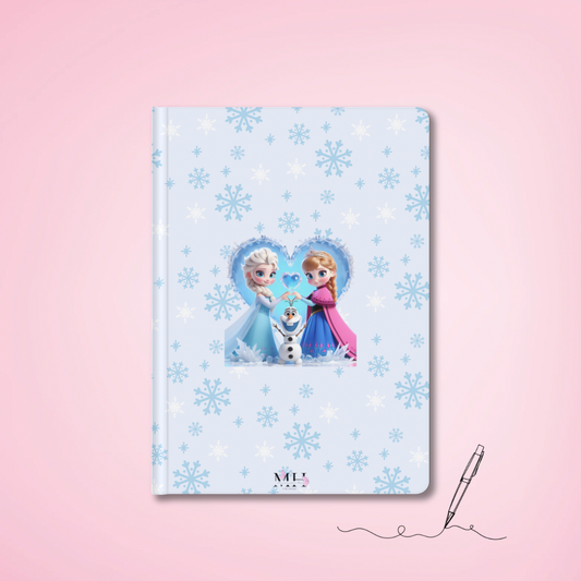 Caderno de notas Baby Frozen