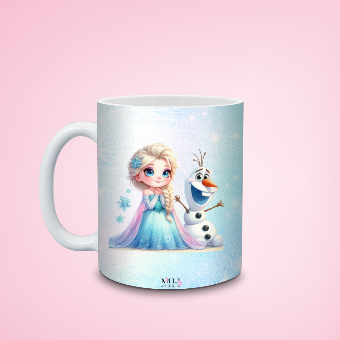 Caneca Elsa e Olaf