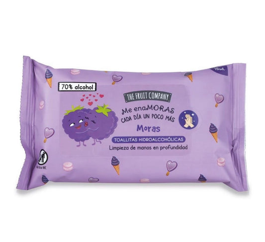 Toalhitas Cara, mãos e WC de Amora- The Fruit Company
