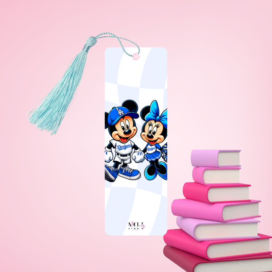 Marca páginas Minnie e Mickey