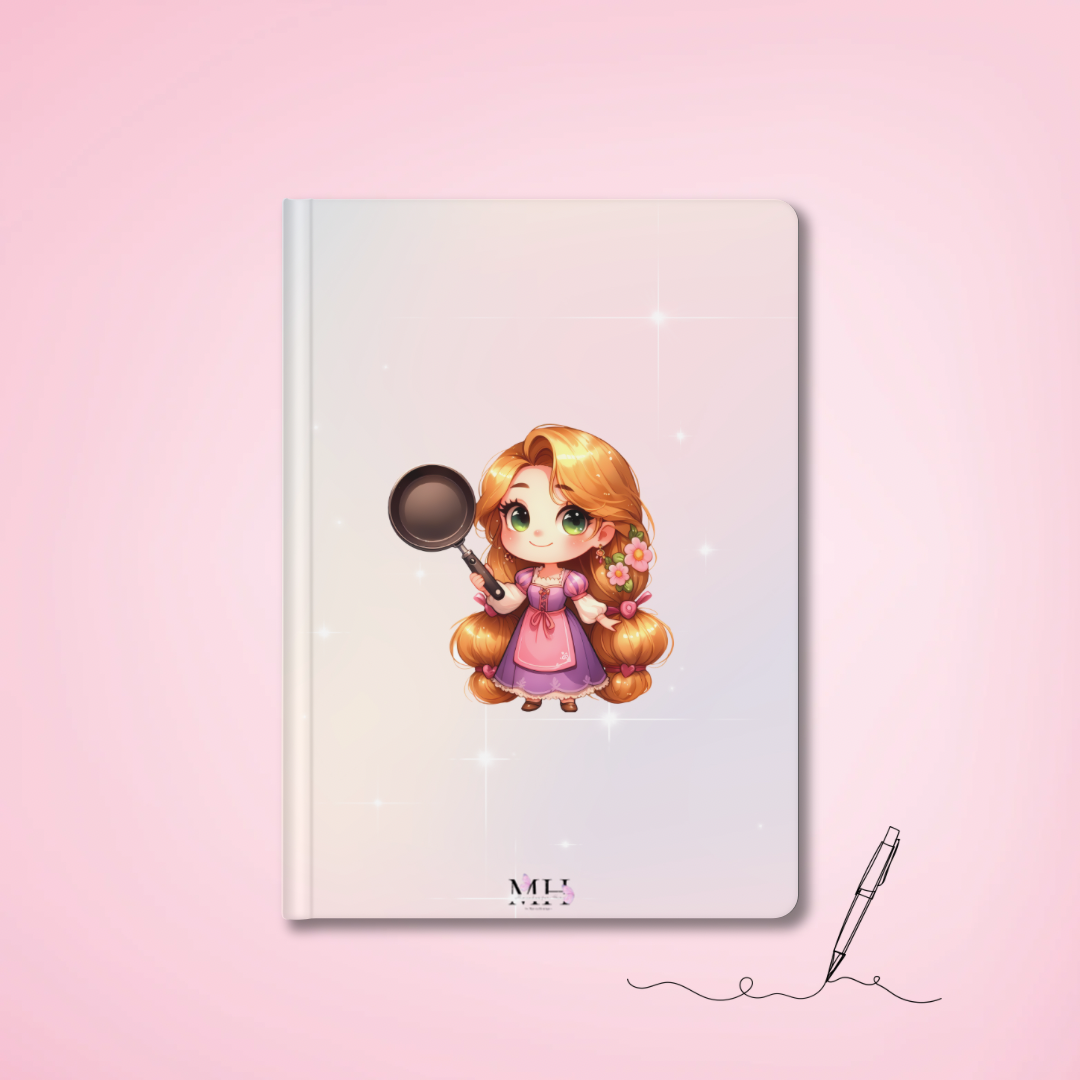 Caderno de notas Baby Rapunzel