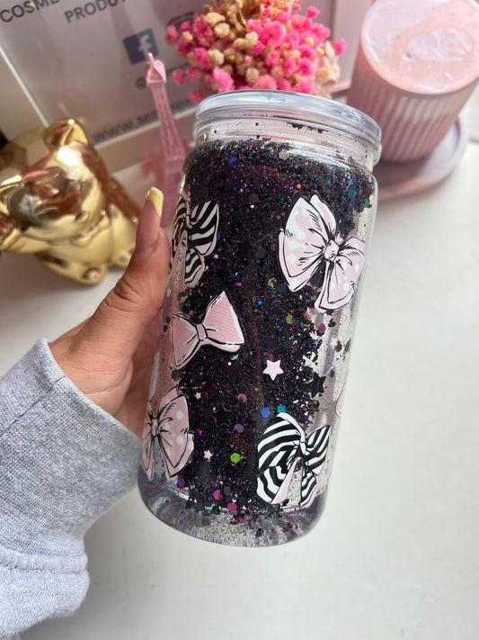 Copo Glitter Laços- MH