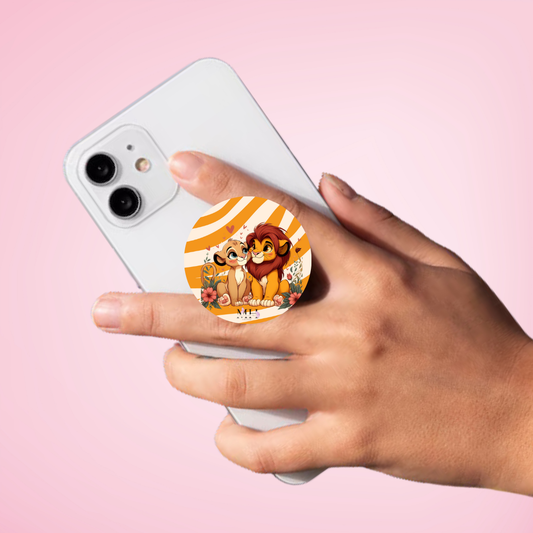 Pop Socket Rei Leão