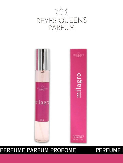 Mini- Perfume Milagro de 33ml- Reyes e Queens