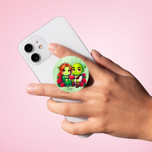 Pop Socket Shrek e Fiona