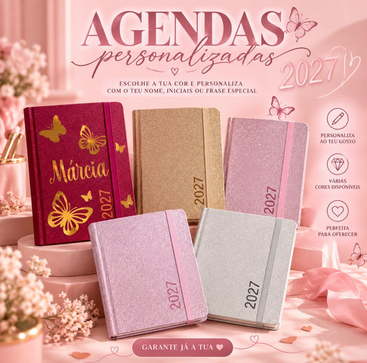 Agendas Brilhantes Personalizadas- MH