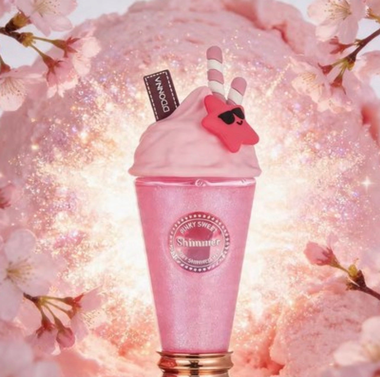 Body Mist Shimmer Pink Sweet- DDonna