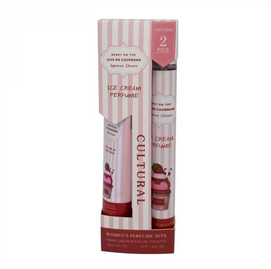 Perfume 35ml + Creme árabe Ice Cream Rosa- MH