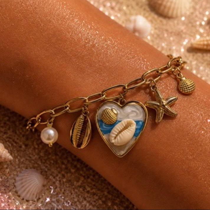 Pulseira para mão Summer Vibes- MH