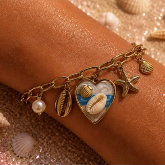 Pulseira para mão Summer Vibes- MH