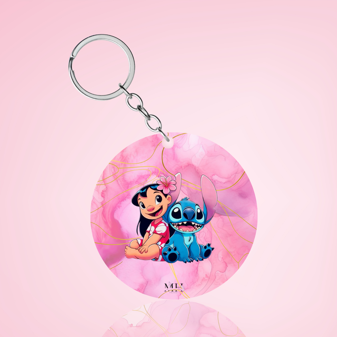 Porta-chaves Lilo e Stitch