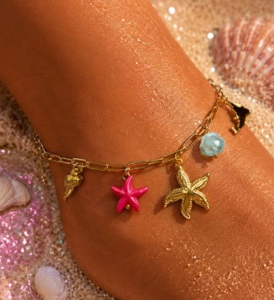 Pulseira para mão Summer Vibes- MH