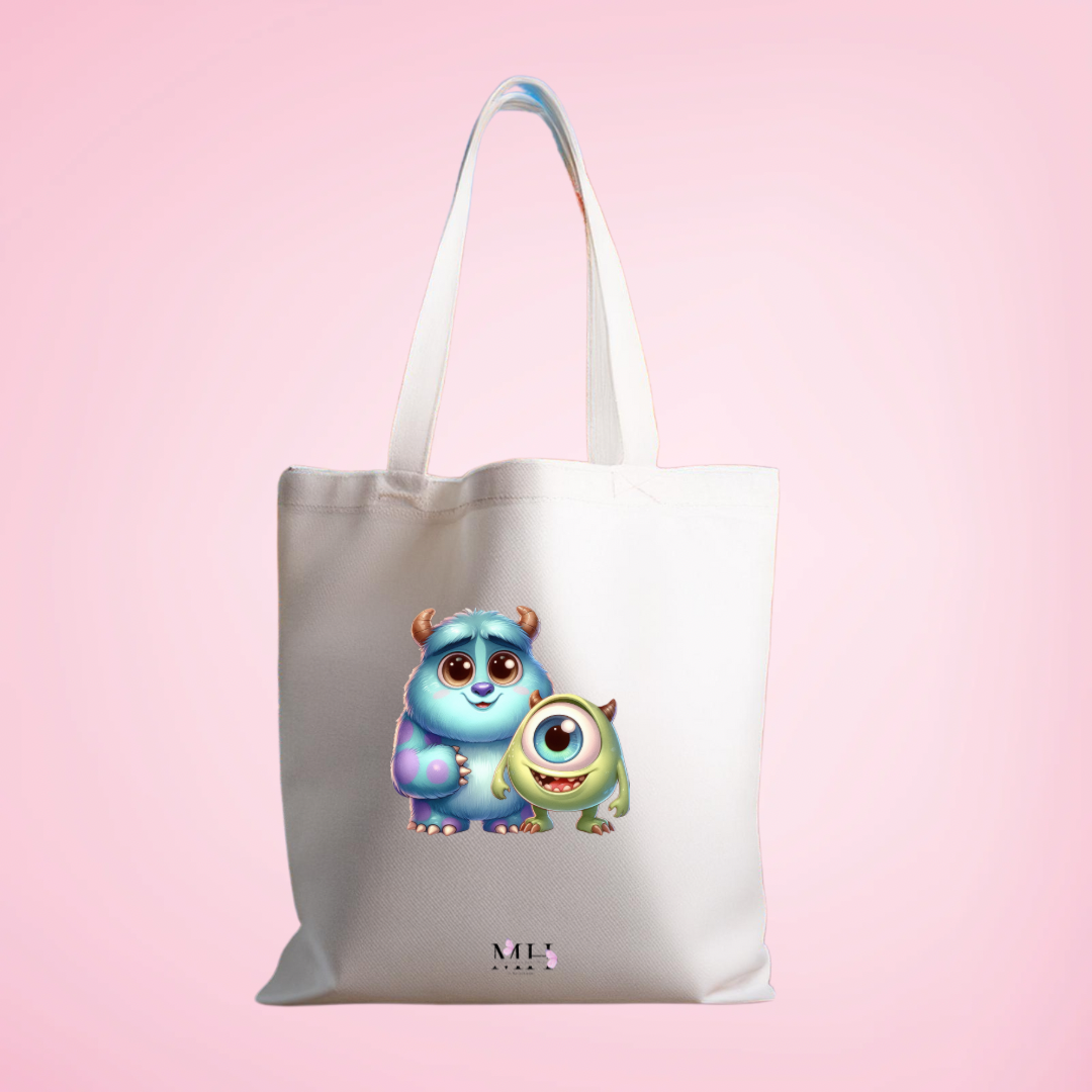 Totebag Monstros e Companhia