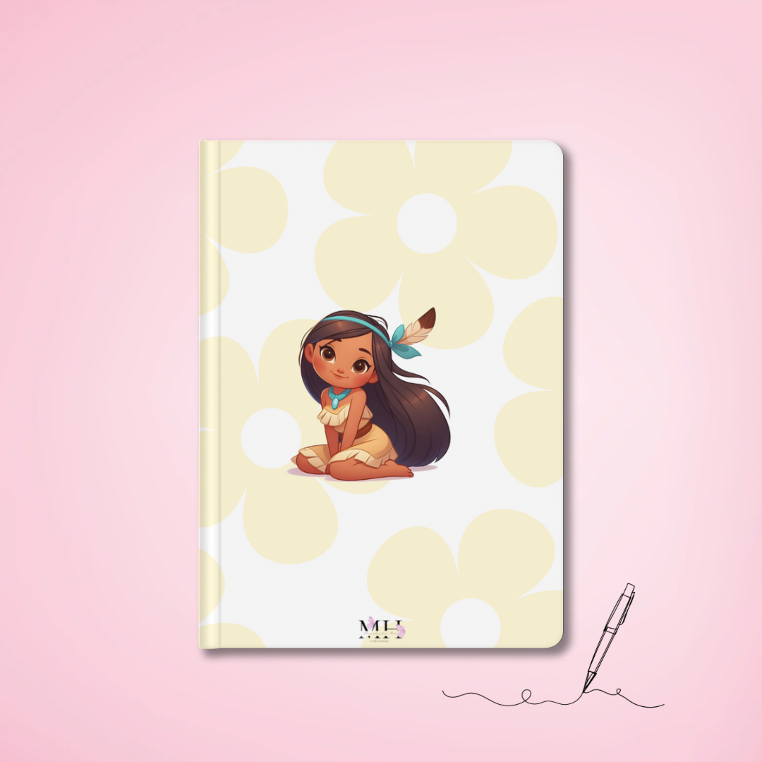 Caderno de notas Baby Pocahontas