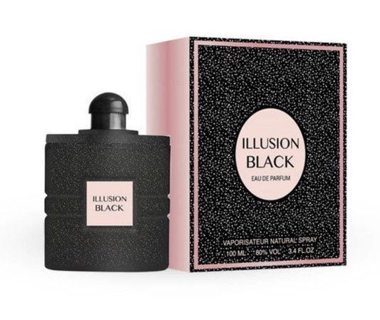 Perfume 100ml Illusion Black- Mirage Brands