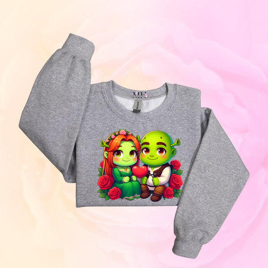 Sweat Baby Fiona e Shrek