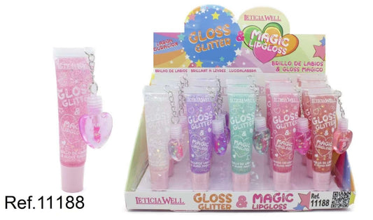 Gloss 2 em 1 com Charm- Letícia Well