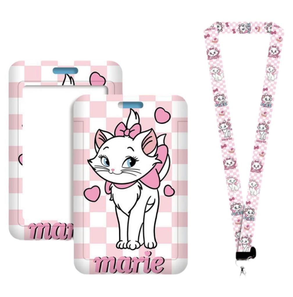 Marie-Disney Card Holder &amp; Keychain Ribbon