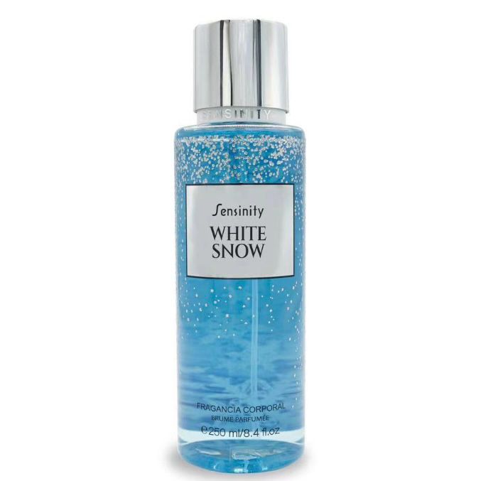 Body Splash White Snow 250ml- Sensinity