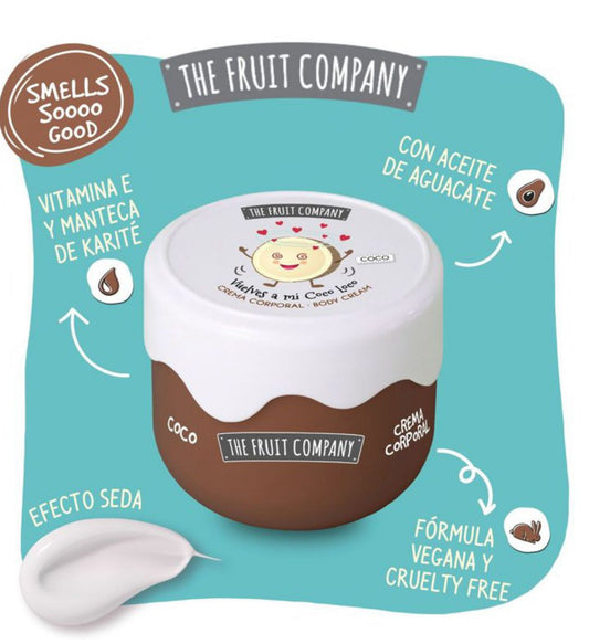 Creme Corporal de Côco- The Fruit Company