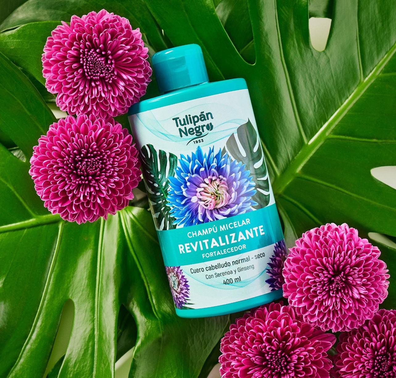 Shampoo Revitalizante Fortalecedor- Tulipán Negro