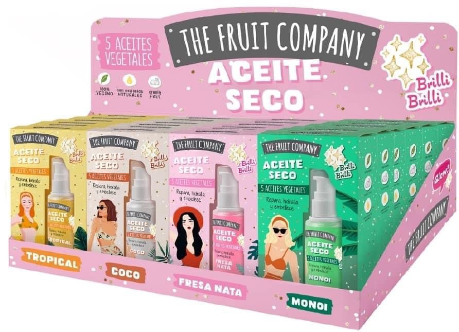 Óleo Seco com Glitter para o corpo- The Fruit Company