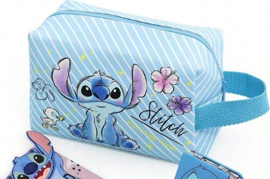 Necessaire Azul Stitch- MH