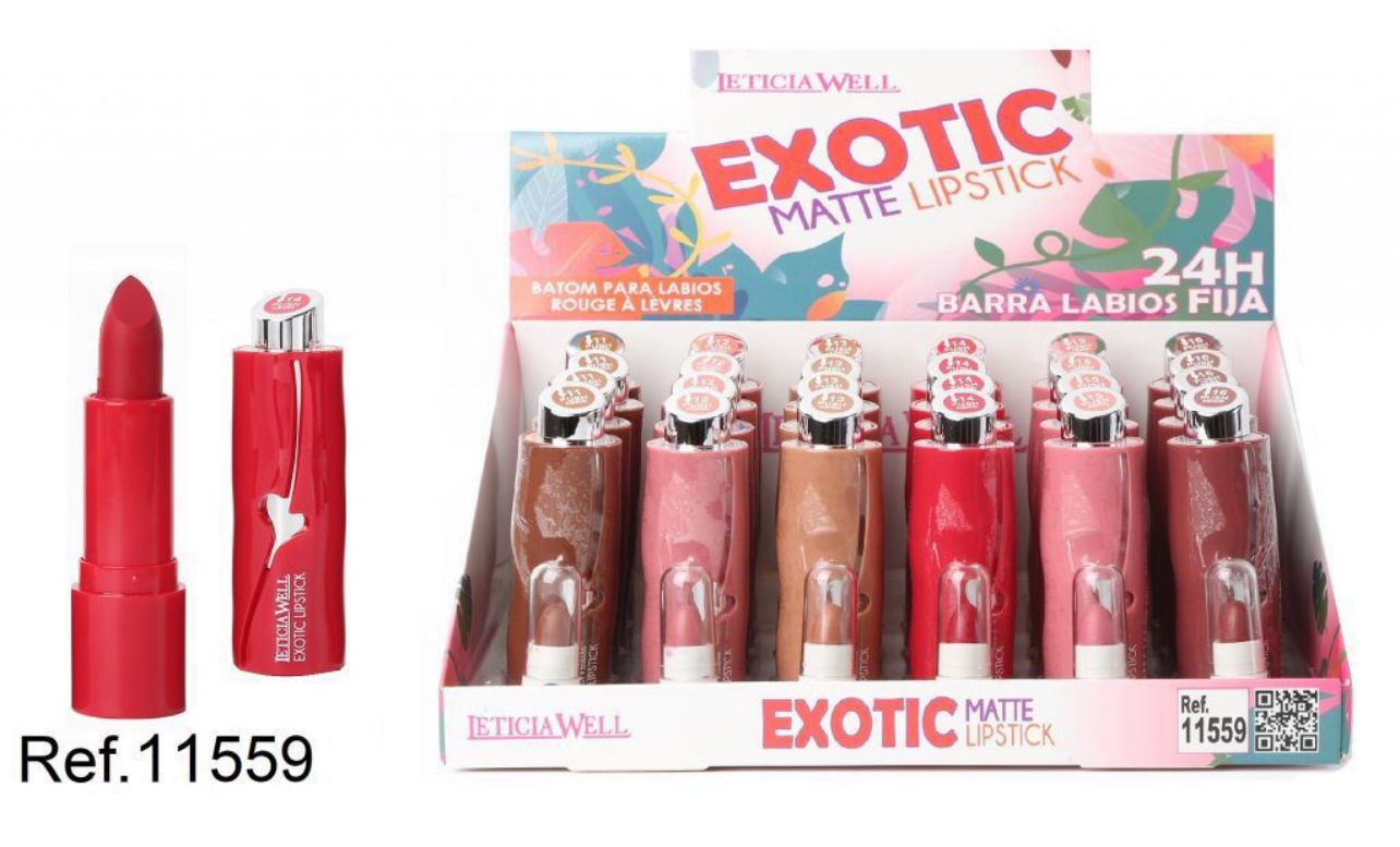 Batom Matte Exotic- Leticia Well